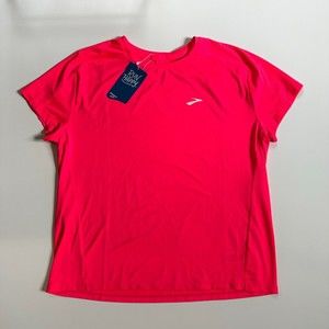 Brooks Women's Short Sleeve Tee - Bright Pink